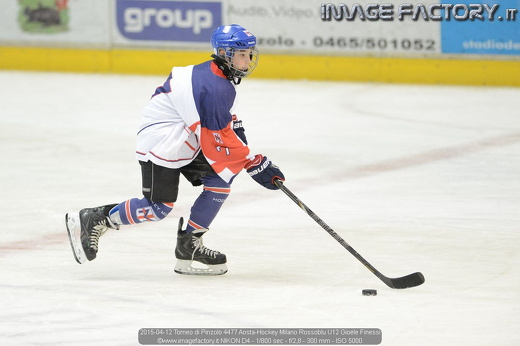 2015-04-12 Torneo di Pinzolo 4477 Aosta-Hockey Milano Rossoblu U12 Gioele Finessi